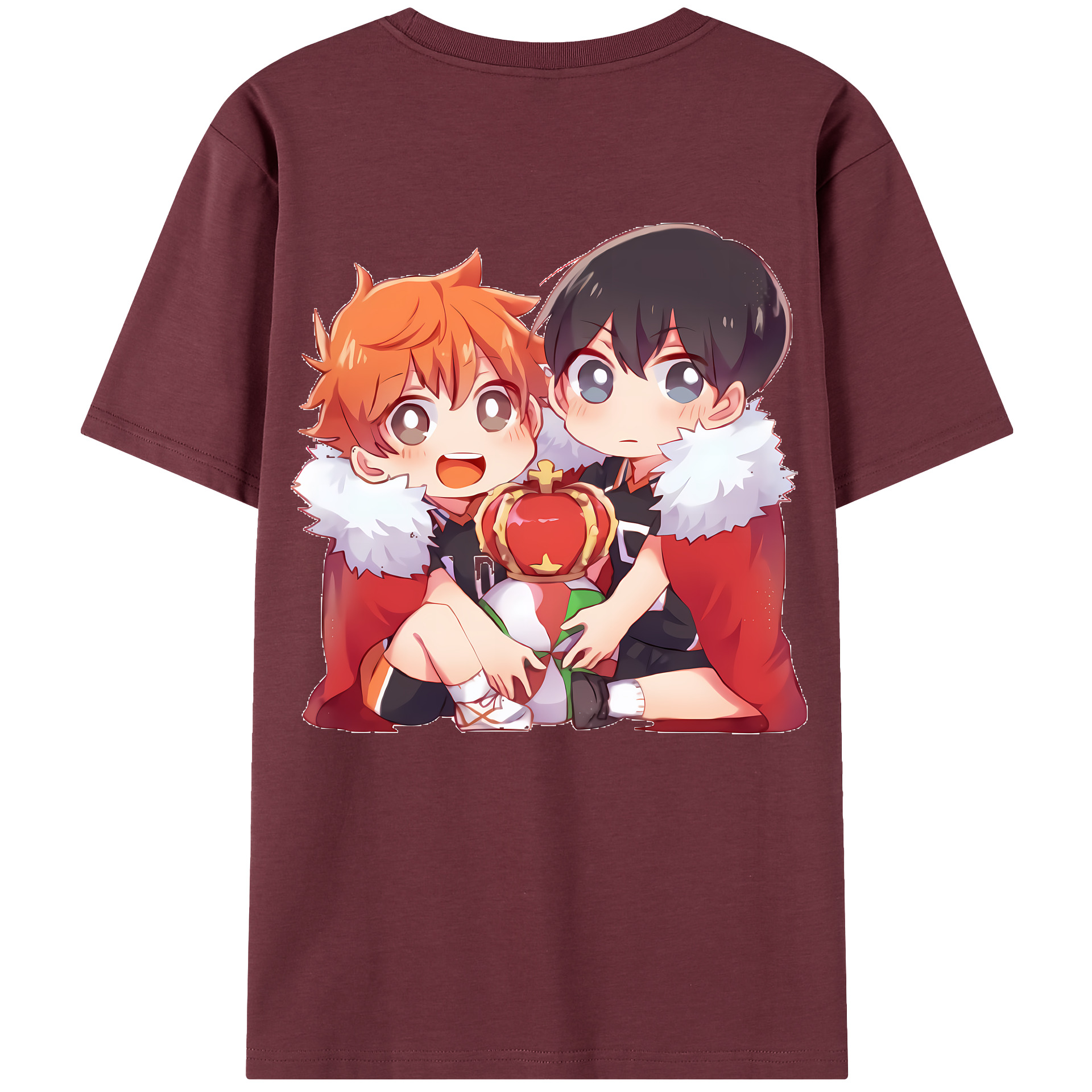 （画像用） ハイキュー!! Haikyu!! 綿100％半袖Tシャツ（背面プリント）
